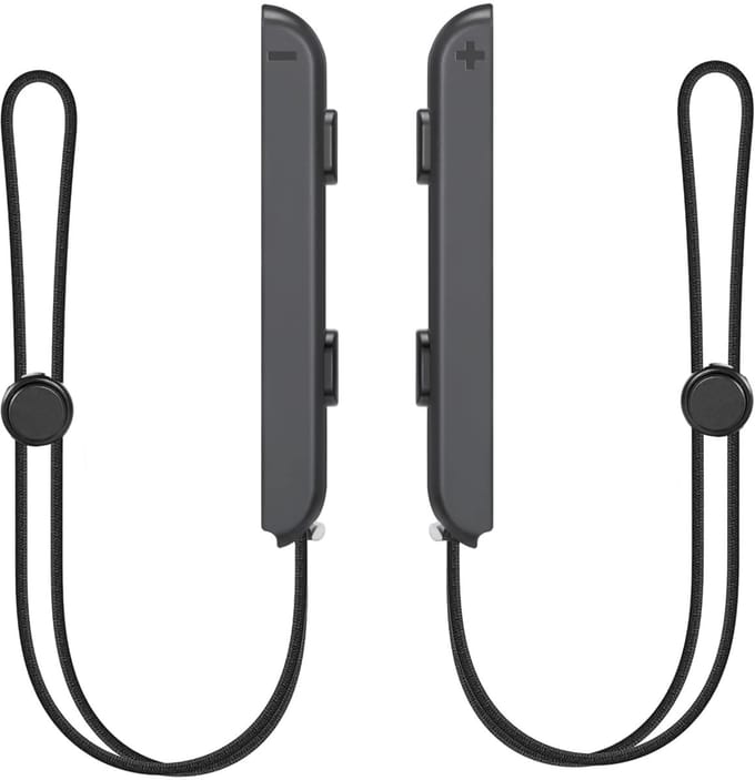 Wrist Strap Band Hand Touw - Lanyard geschikt voor Nintendo Switch Joy-Con - Handgreepaccessoires - zwart
