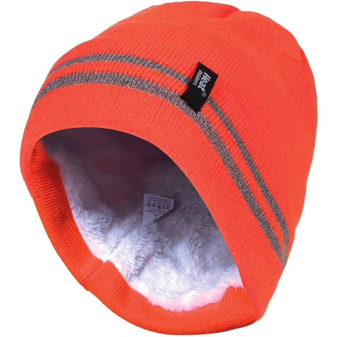 Heat Holders - Hi Vis reflecterende hoed voor heren - Hoi Vis Oranje