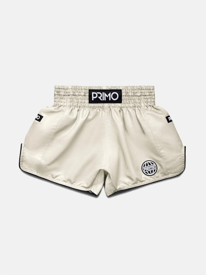 Primo Muay Thai Shorts - Alta Series - Cream XL