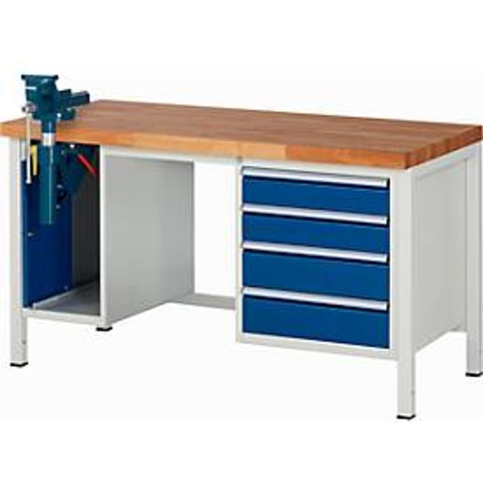 Werkbank Serie 8185, B 1500 x D 700 x H 840 mm