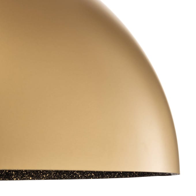 SIGMA Hanglamp Fera, goud/zwart gespikkeld, Ø90cm