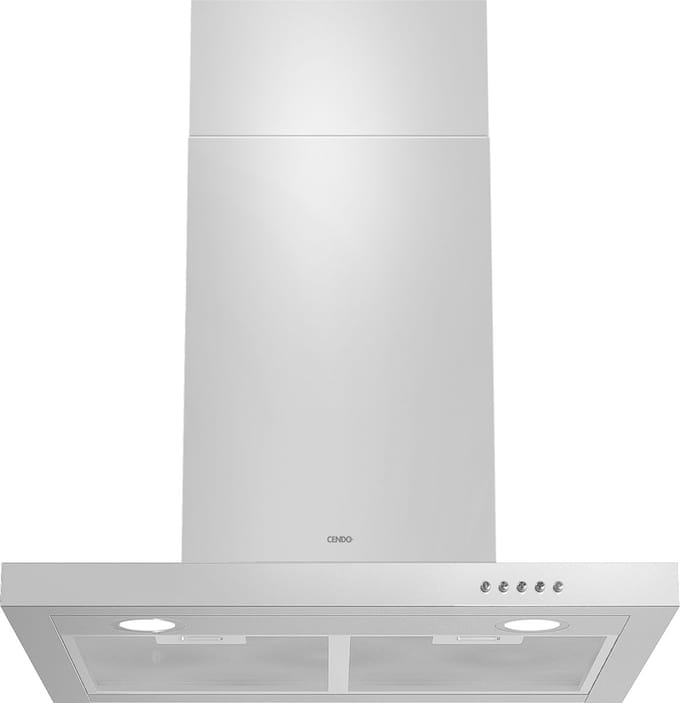 CENDO BMB516PDR - Wand Afzuigkap - 60 cm - RVS - 730 m³/h