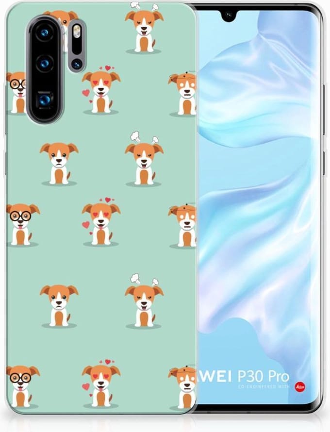 Huawei P30 Pro TPU Hoesje Pups