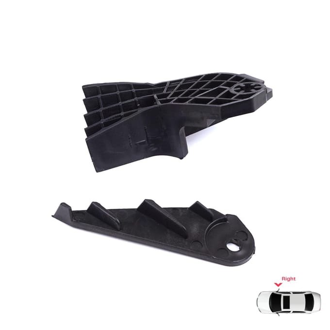 BHL579-2 Support de réparation de support de phare Ensemble d'onglets côté droit pour Ford Transit Tourneo Custom MK1 V362 2018-2024