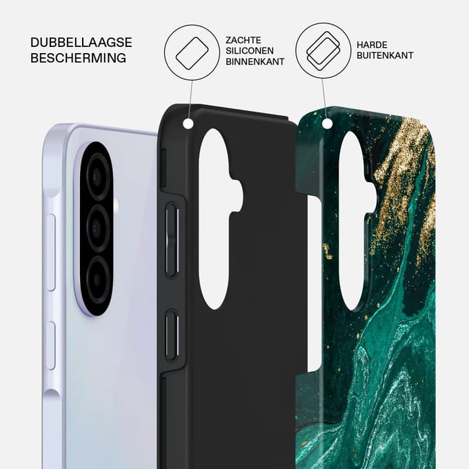 Burga Tough Backcover geschikt voor Samsung Galaxy A37 (5G) - Emerald Pool