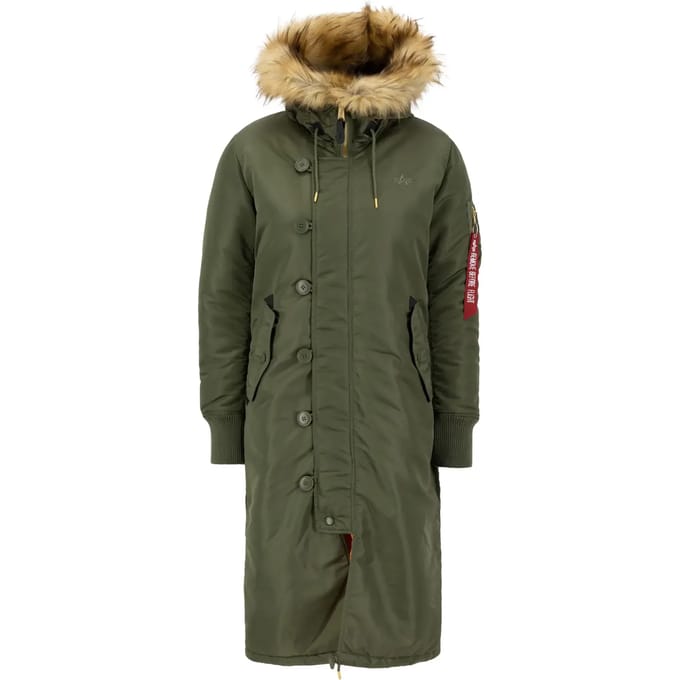 Damesparka Alpha Industries Long Fishtail