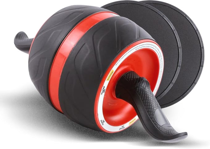 Buiktrainer voor Thuis - Effectieve Buikspiertrainer met Antislip Handgrepen en Glijpads