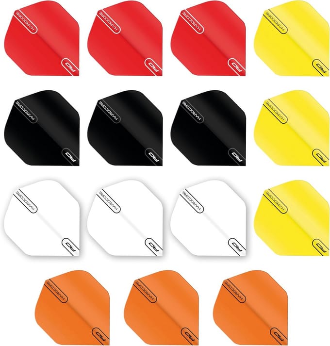 Extra Dikke Standaard Dart Flights - Selectiepakket met 15 Vluchten