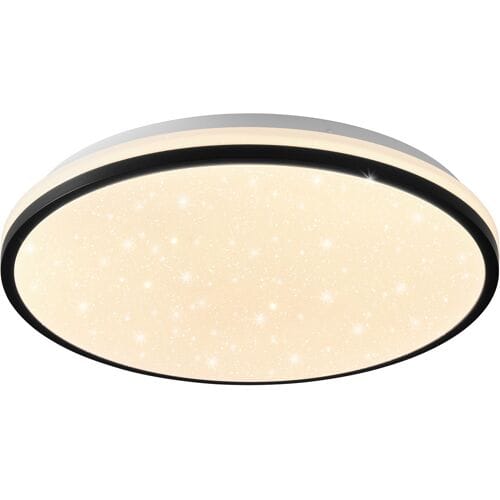 LIVARNO Plafondlamp LED-plafondlamp met kleurtemperatuurregeling, Ø 33. (Zwart)