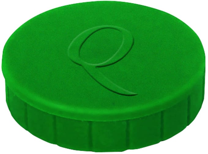 Magneet Quantore 20mm 300gram groen 10 stuks