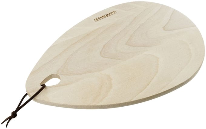 Ovale snijplank van FSC-hout 19 x 28 cm Fackelmann Nature