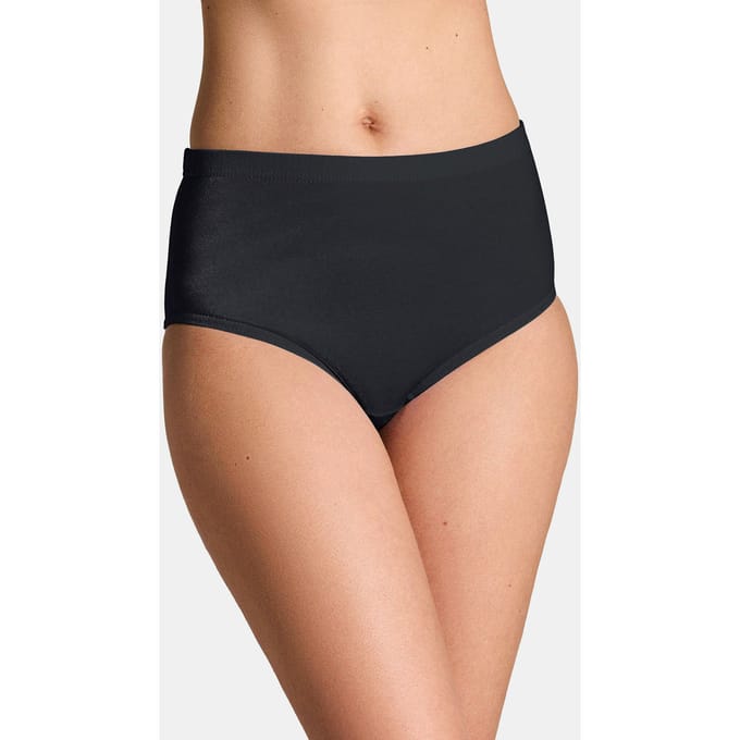Zeven tailleslips - zwart - Gr. 36 van Goldner Fashion
