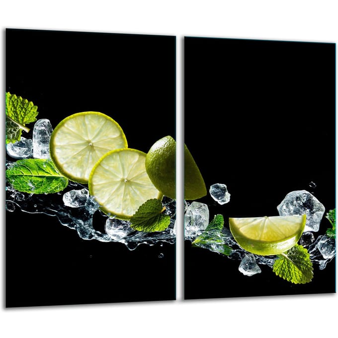 TMK ArtDeko Snijplank - Glas - 30x52 cm - Inductie geschikt