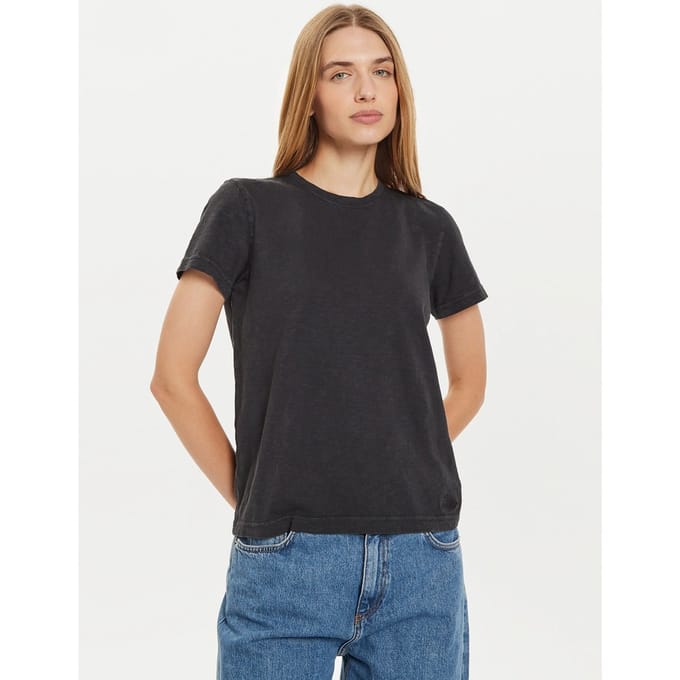 Lee Perfect Tee Unionall Black Größe: M | Hemden Outlet | Damen | Schwarz