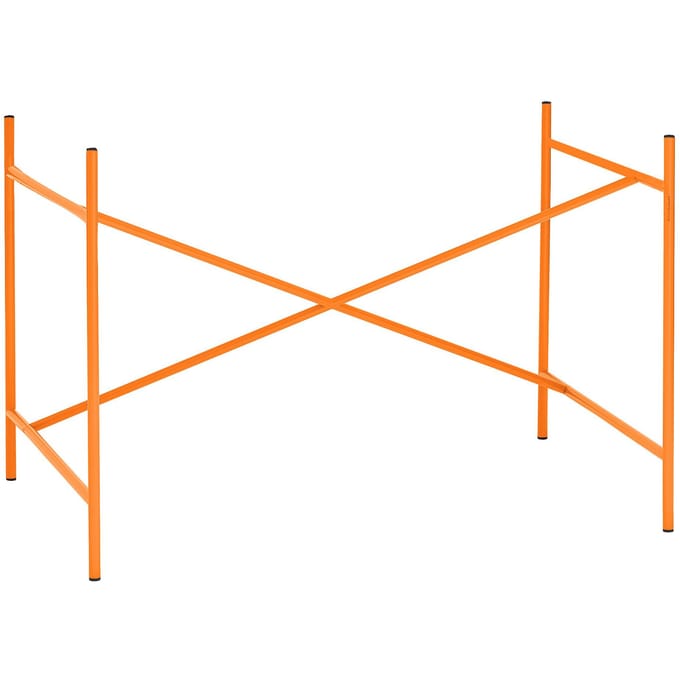 Richard Lampert Eiermann 1 tafelframe - fluorescerend oranje - middelste stut - 110 x 66 cm - met verlenging (hoogte 66 cm)