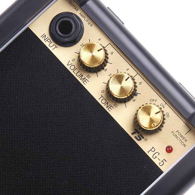 Amplificateur de guitare électrique gray