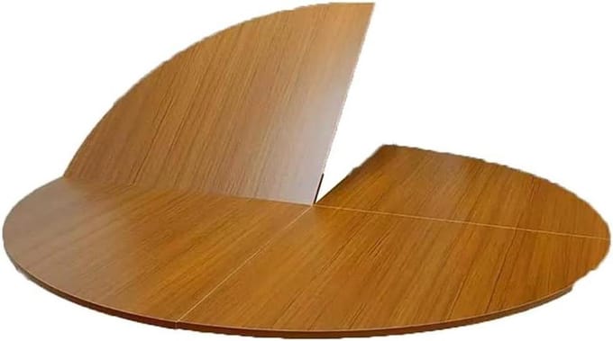 Rond Tafelblad - Vouwbaar Blad - Feestelijke Bijeenkomsten - Ruimtebesparend Ontwerp - 140 cm - Teak