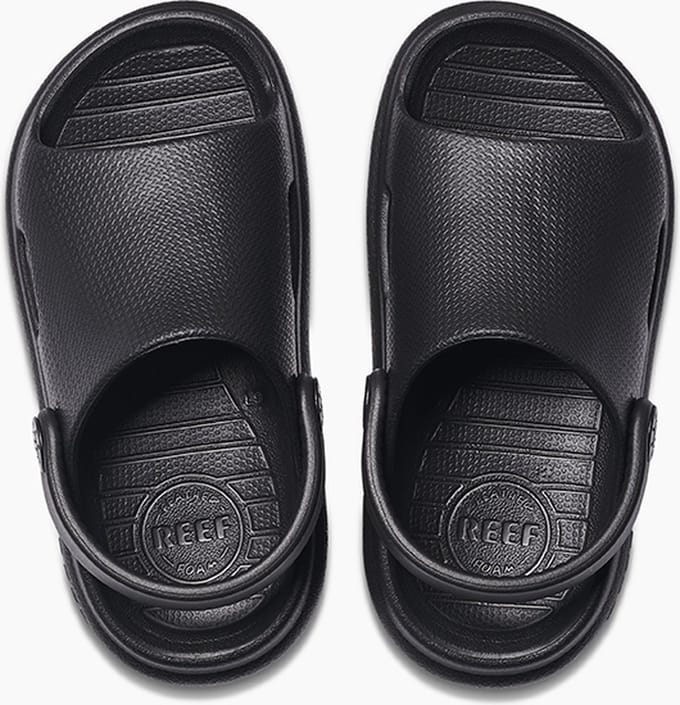 Reef Little Rio Slide black Jongens Slippers - Zwart - Maat 26