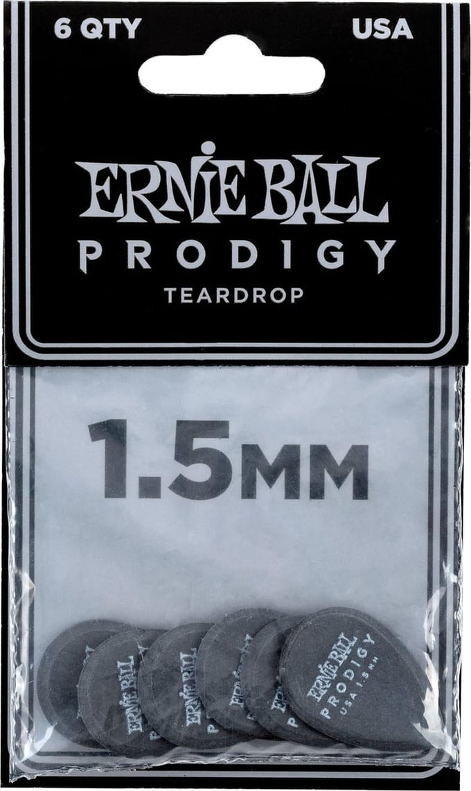 Ernie Ball - 9330 Prodigy Teardrop Picks - Plectrum set - 1.50 mm