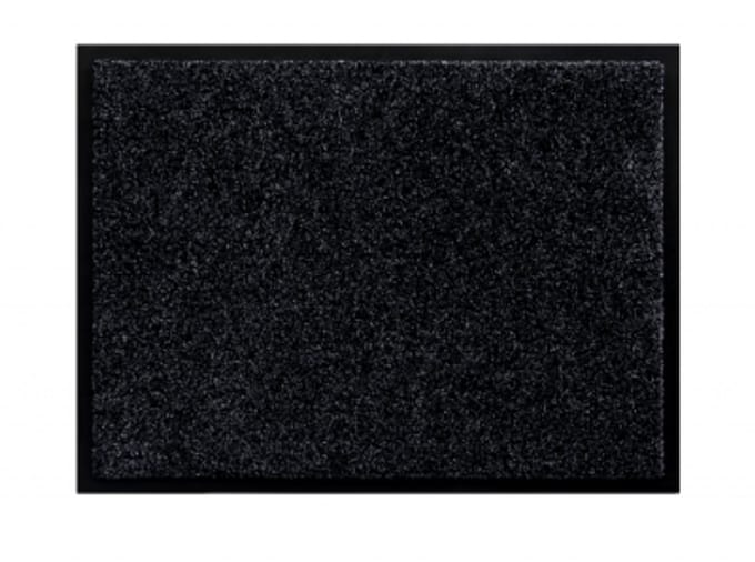 Wovar Schoonloopmat Zwart 60 x 80 cm - Deurmat Dikte 9.5 mm