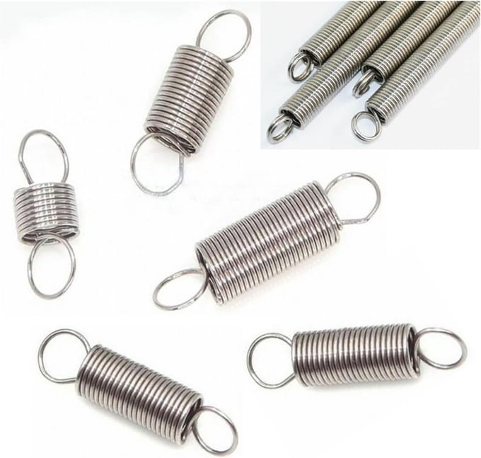 10x Set Metalen Trekveren Lange Constructie 0.3mm Draaddikte