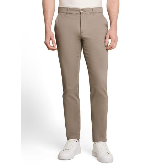 Slim fit chino van katoenmix model 'TRAVIS'