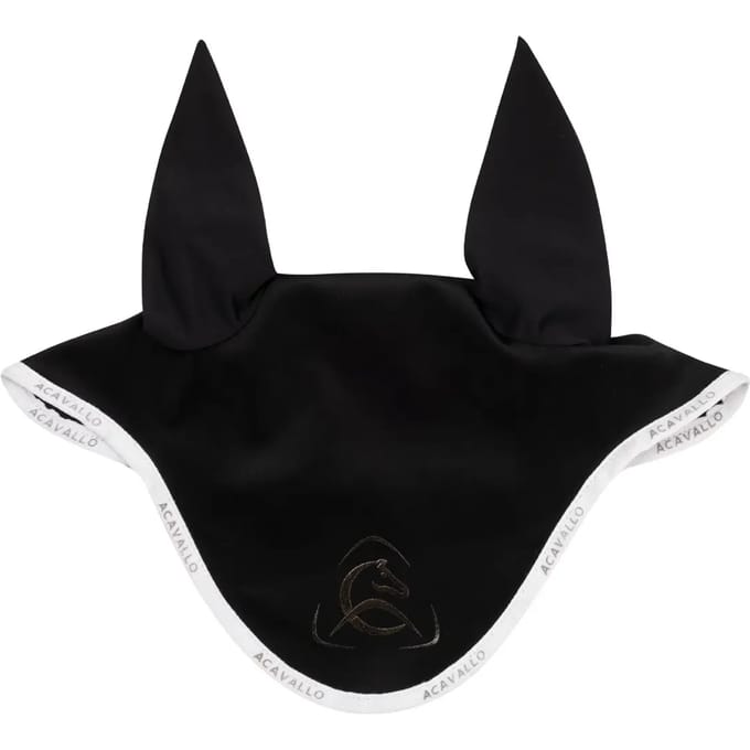 Vliegennet voor paard van silicone Acavallo Lycra