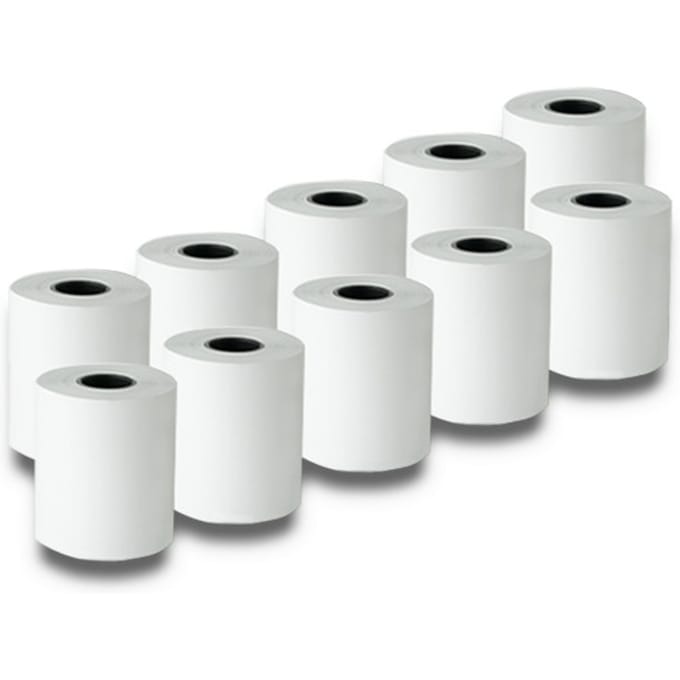 Qoltec Thermische Rol 57x27 |   55g/m² |   10 pc's |   BPA-vrij