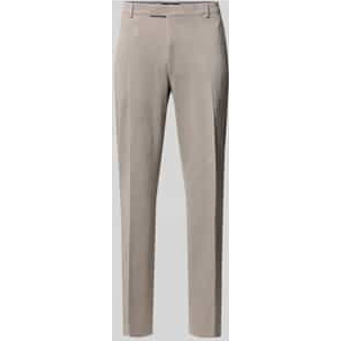 Slim fit pantalon met persplooien model 'Brad'