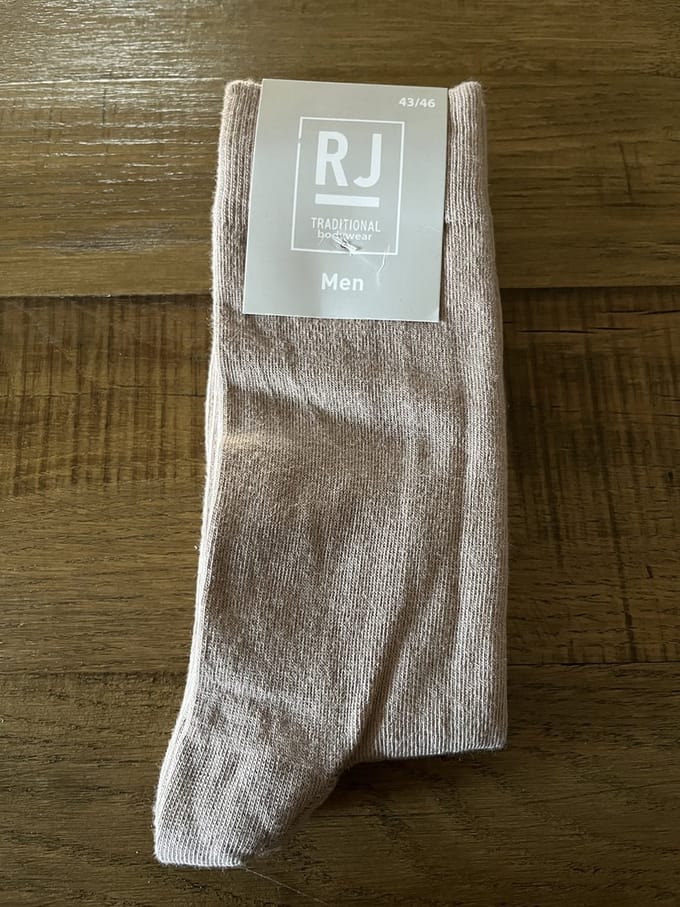 RJ Socks M. Uni Beige 43/46