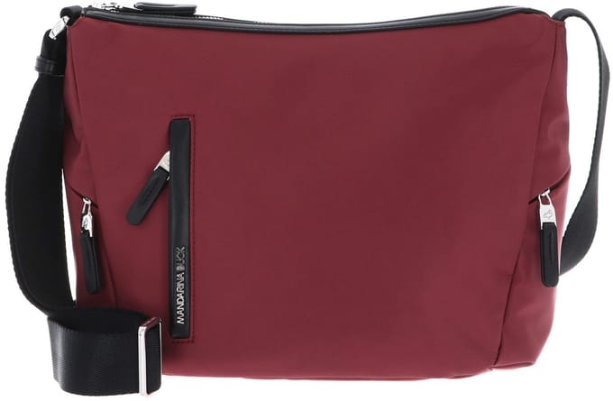 MANDARINA DUCK schoudertas Hunter Crossover Grape donkerrood