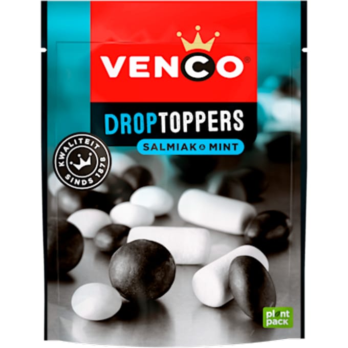 Droptoppers salmiak & mint