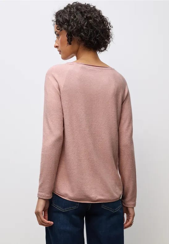 Zacht gemêleerd shirt