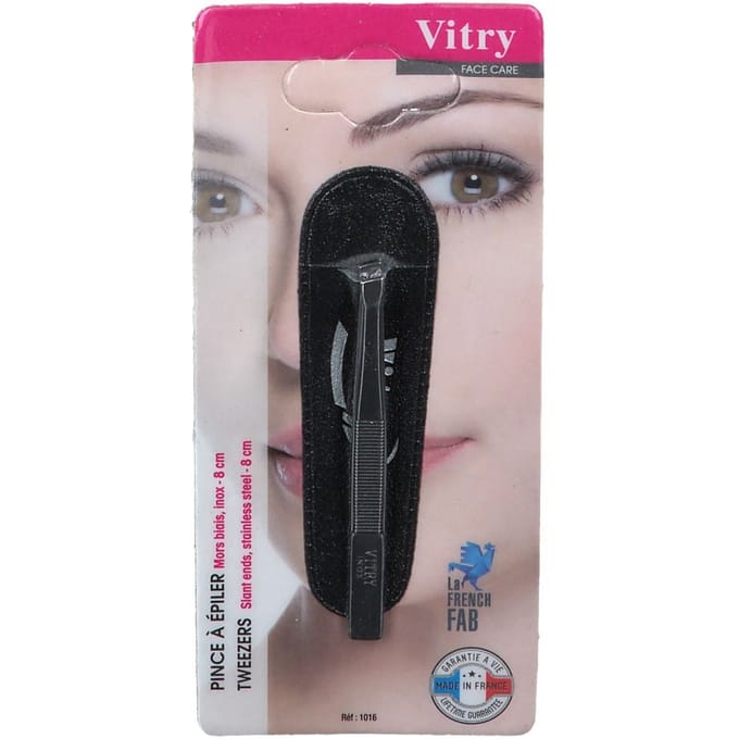 Vitry Face Care Tweezers Pincet Ref.16 1Stuks