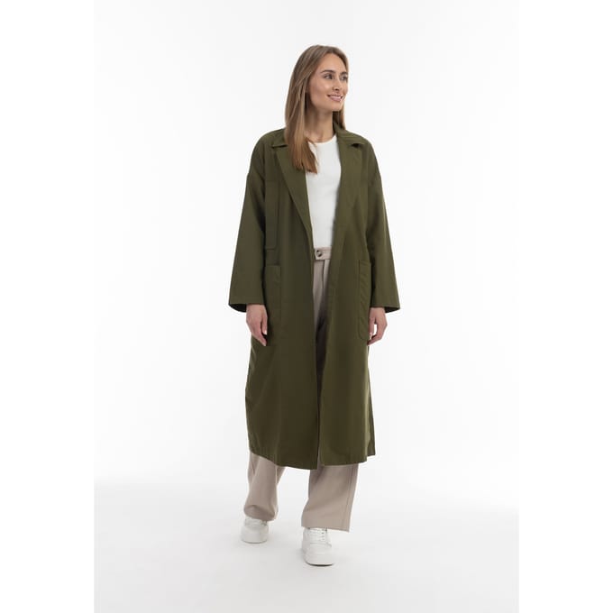 RISA Trenchcoat met tailleband