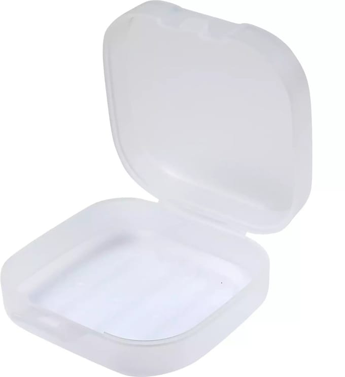 Benson Compact zeepbakje - afsluitbaar - ideaal voor reizen - 7x7x3 cm