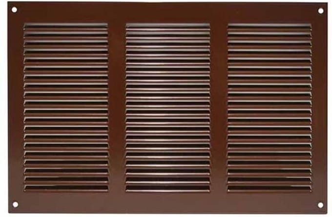 Metalen rooster 300x200mm bruin - MR3020B