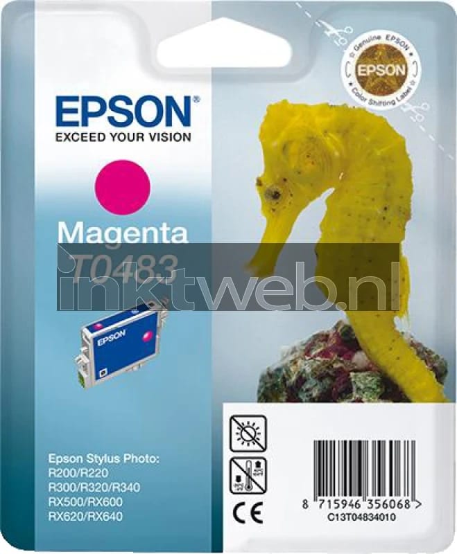 Epson T0483 (C13T048340) Inktcartridge Magenta