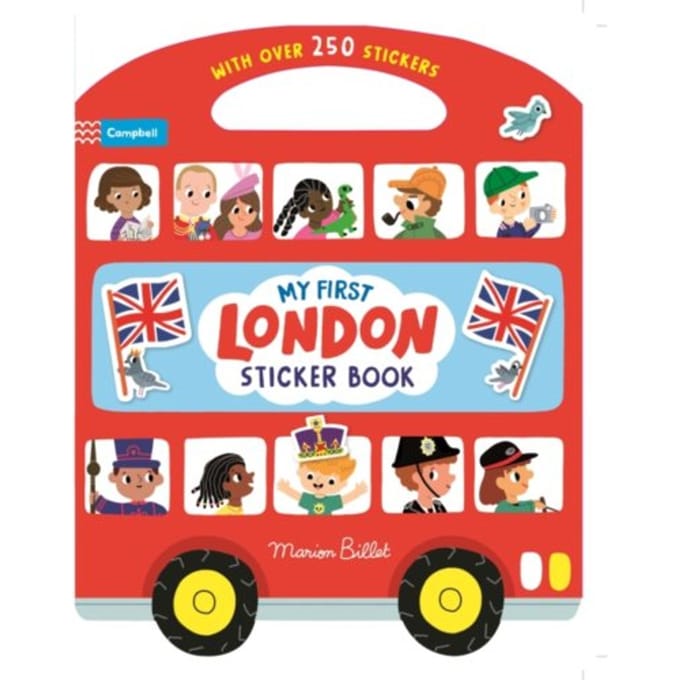 My First London Sticker Book - Campbell London - Marion Billet