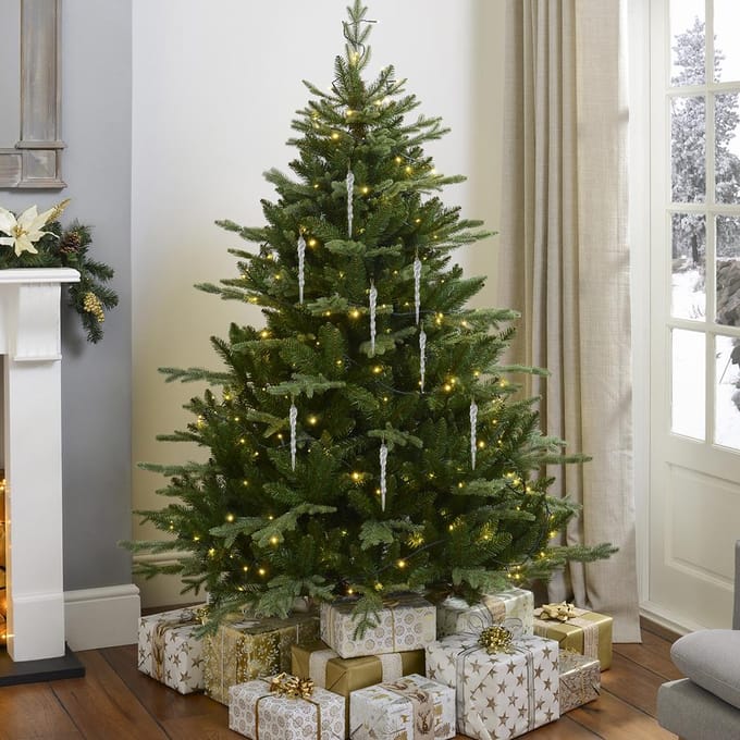 12 STUKS 13cm Simulatie IJspegel Nep Kerstijspegel Kerstboom Hanger gray