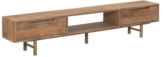 DTP Home TV meubel Bliss No.1 Large teakhout - 200x30x40 cm