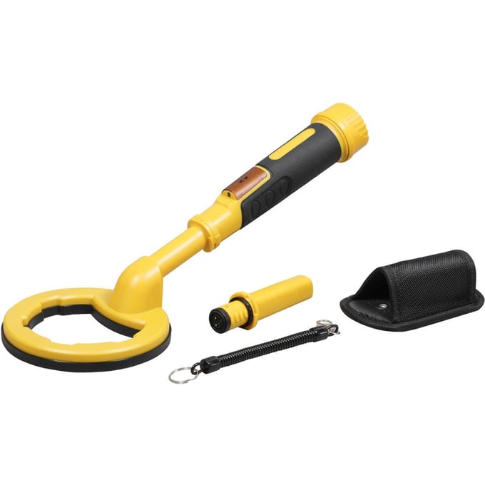 Metaaldetector IP68 Waterdicht Draagbaar Handheld 3 Modi Gevoelige Pulsinductie Metaalzoeker yellow