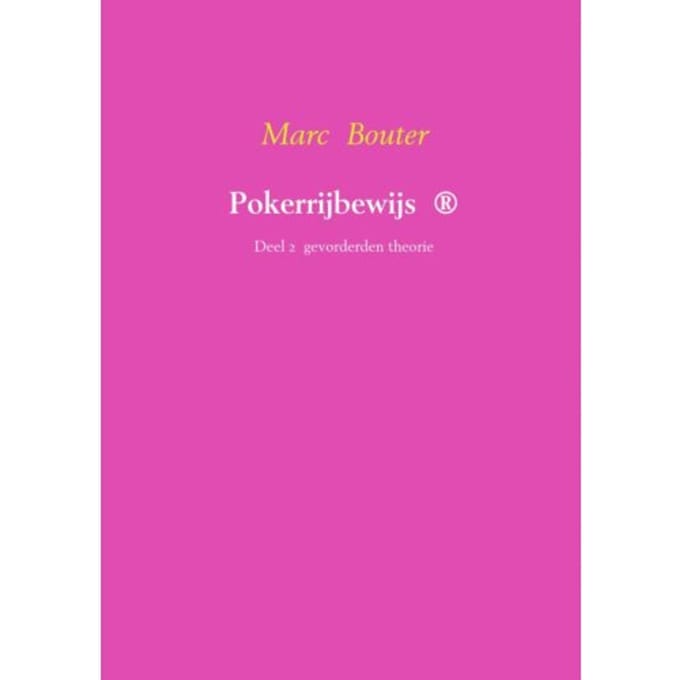 Pokerrijbewijs - Marc Bouter