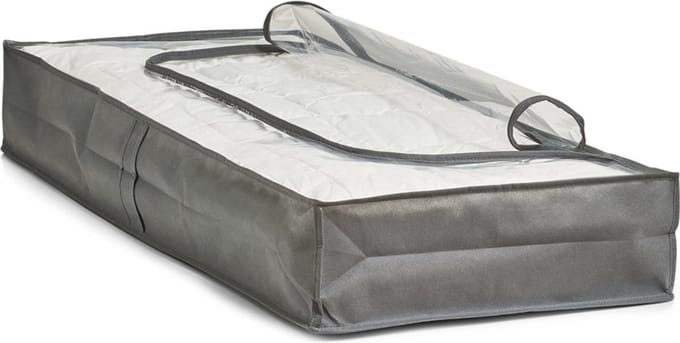 Zeller - Underbed Storage Bag, non-woven, grey