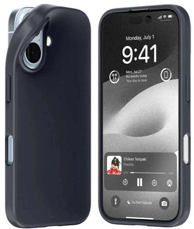 Mercury Soft Serie - iPhone 16 Hoesje - Niebieski - Elegante Bescherming - Zachte Grip