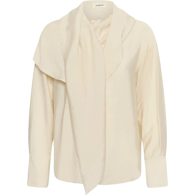 Blouse met sjaal voor dames Soaked in Luxury Leodora Merapi