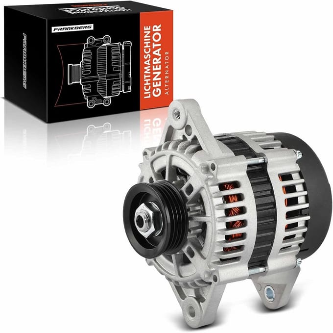 Dynamo Generator - Wisselstroomdynamo - Auto Onderhoud - 65A Laadstroom - 4 Ribben - null