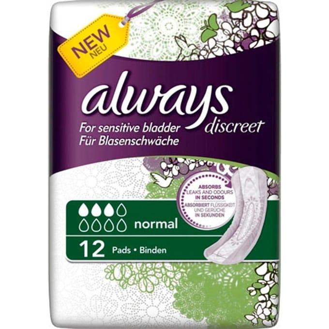 Altijd discreet normaal - 12 stuks