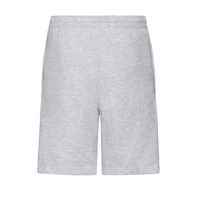 Fruit of the Loom Heren Iconic 195 Jersey Shorts (Heide Grijs)