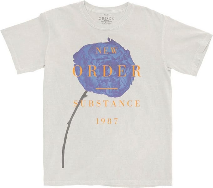 New Order - Spring Substance Heren T-shirt - 2XL - Grijs/Wit